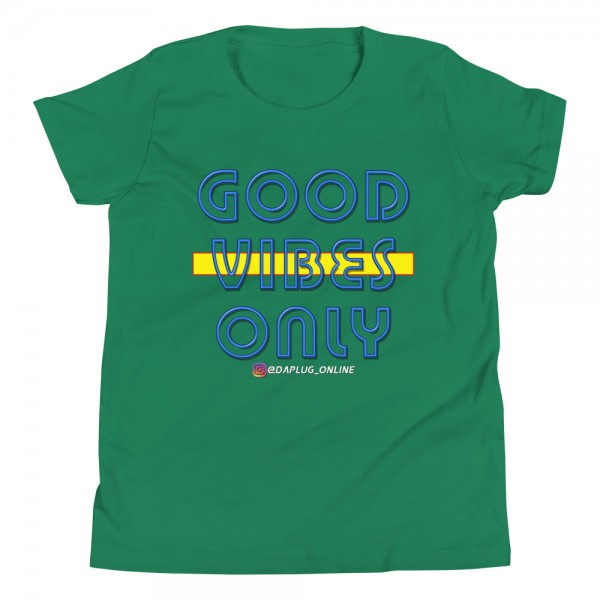 Good Vibes Only Youth Short Sleeve T-Shirt - Image 8