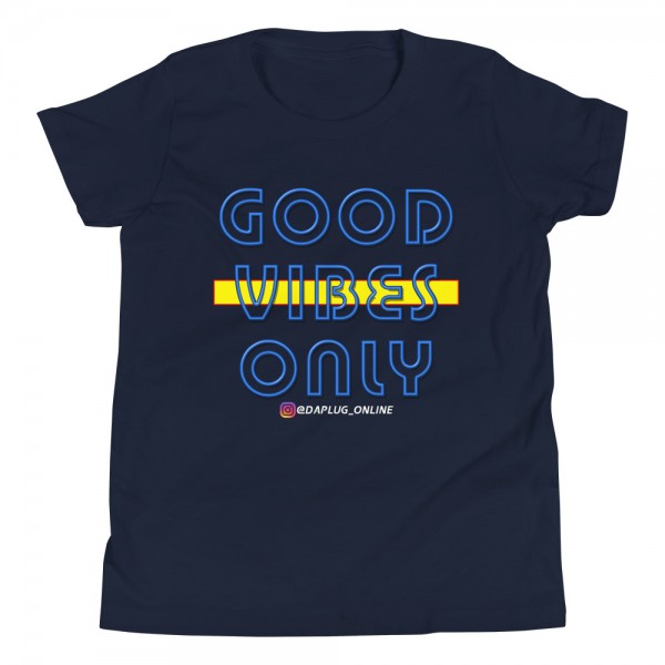 Good Vibes Only Youth Short Sleeve T-Shirt - Image 3