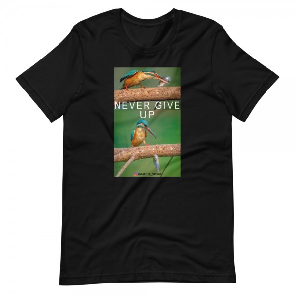 Never Give Up T-Shirt - Image 2