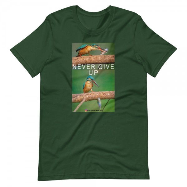 Never Give Up T-Shirt - Image 4