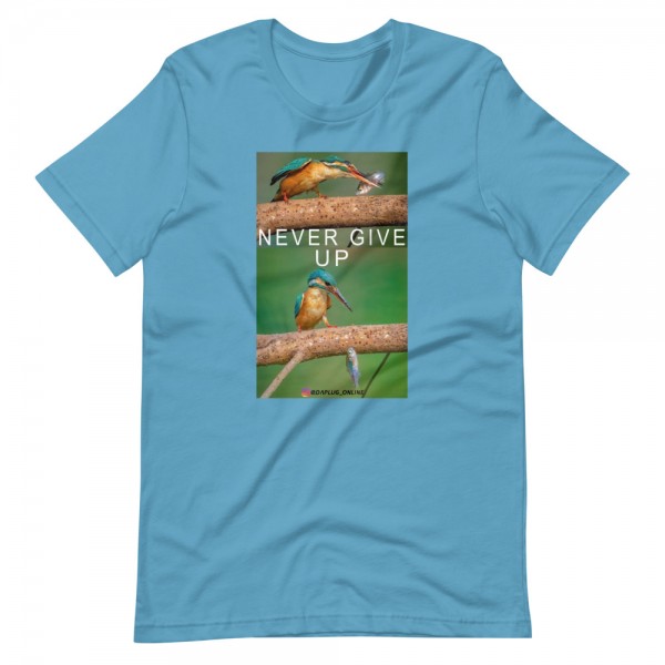 Never Give Up T-Shirt - Image 9