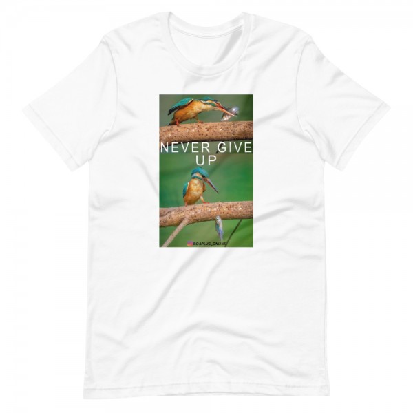 Never Give Up T-Shirt - Image 13