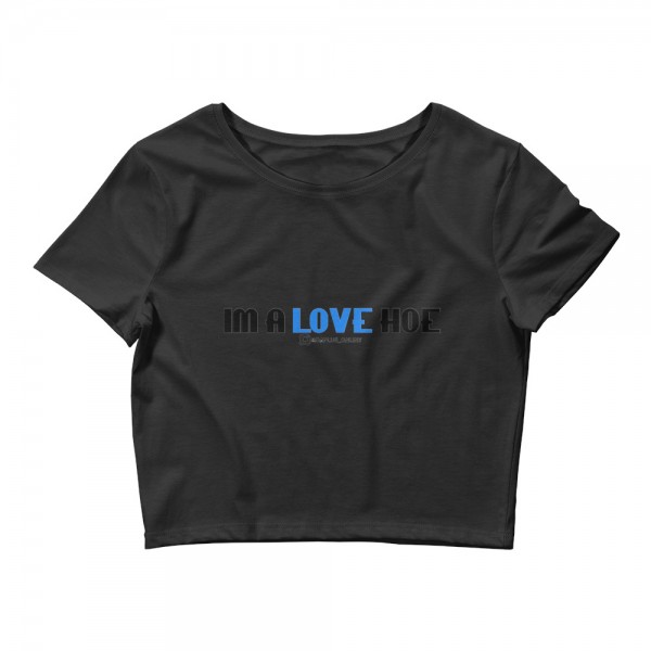 Im A Love Hoe Crop Tee - Image 2
