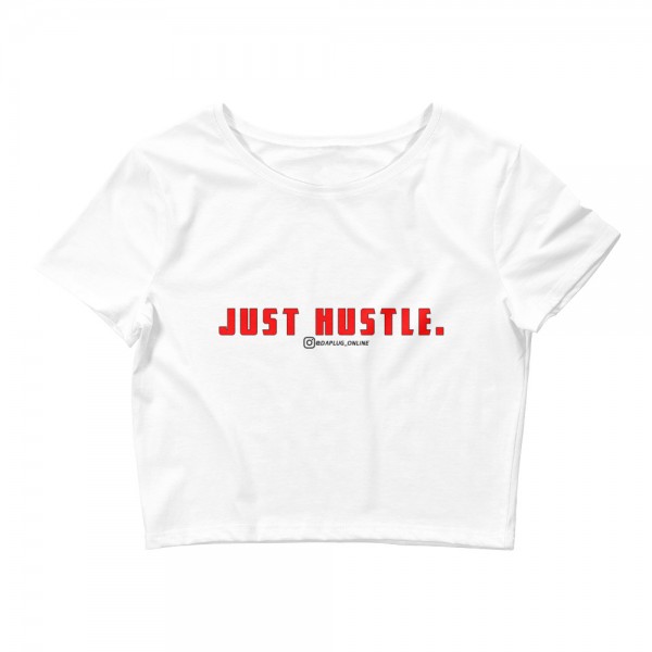 Just Hustle Crop Tee - Image 3