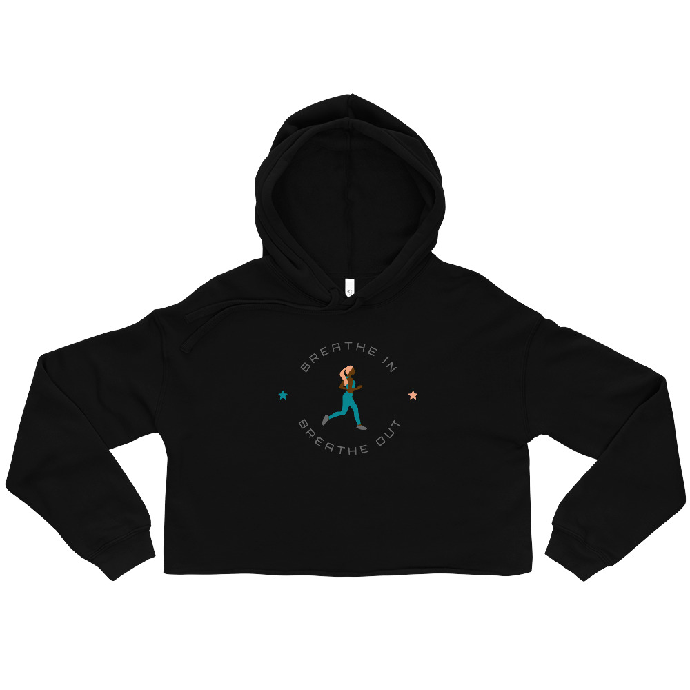 Work It Out Crop Hoodie - Image 2