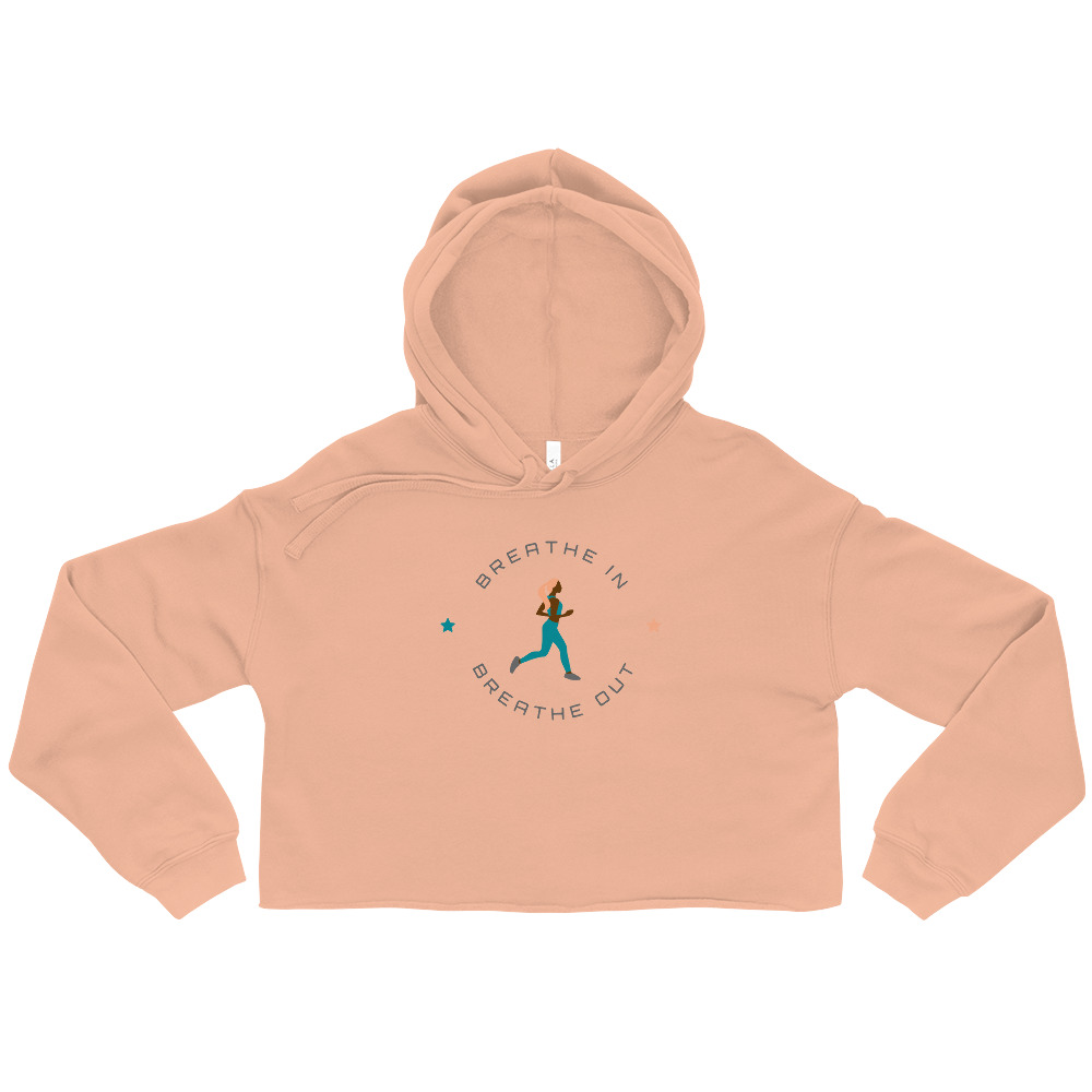 Work It Out Crop Hoodie