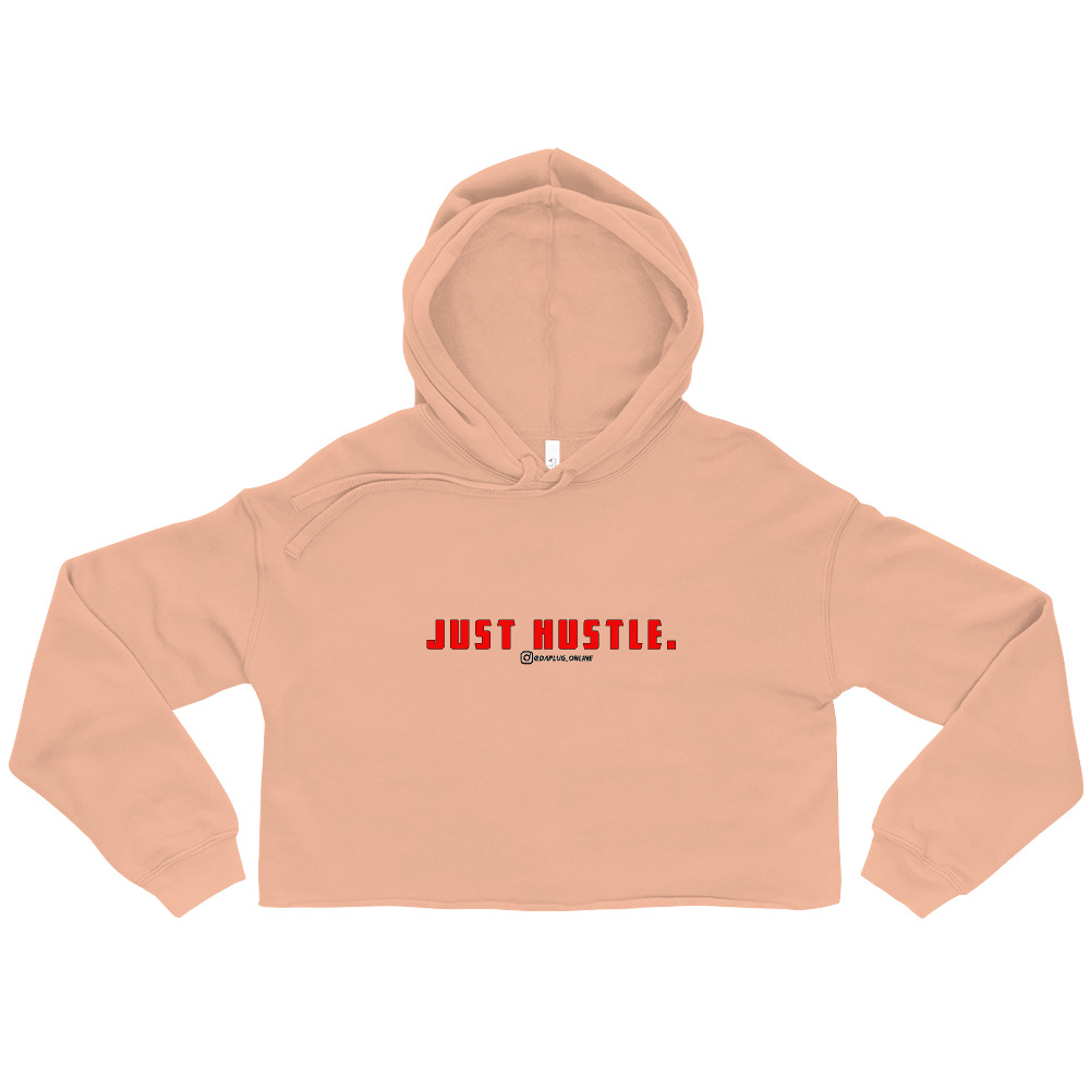Just Hustle Crop Hoodie - Image 4