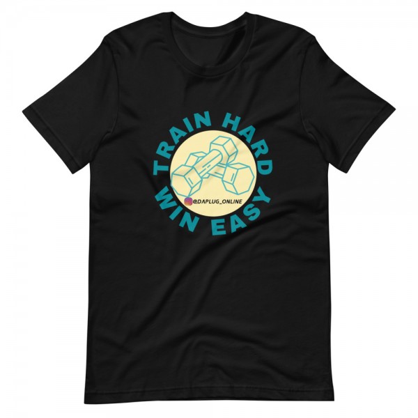 Train Hard Win Easy T-Shirt - Image 2