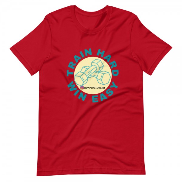 Train Hard Win Easy T-Shirt - Image 3