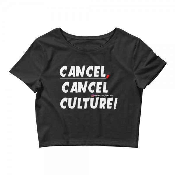 CANCEL CANCEL CULTURE Crop Tee