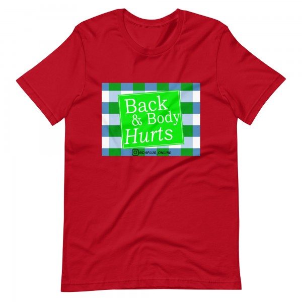 Back and Body Hurts t-shirt
