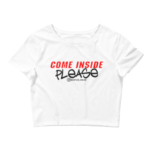 Come inside Crop Tee
