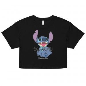 Be Weird crop top
