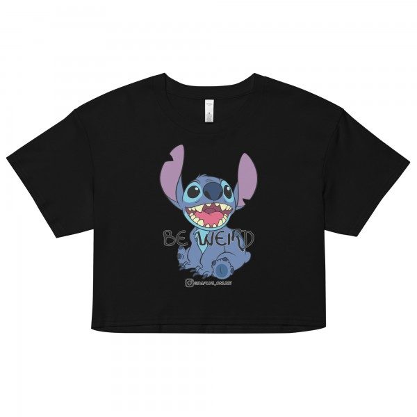 Be Weird crop top