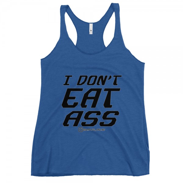 I Don't Eat Ass Racerback Tank - Image 4