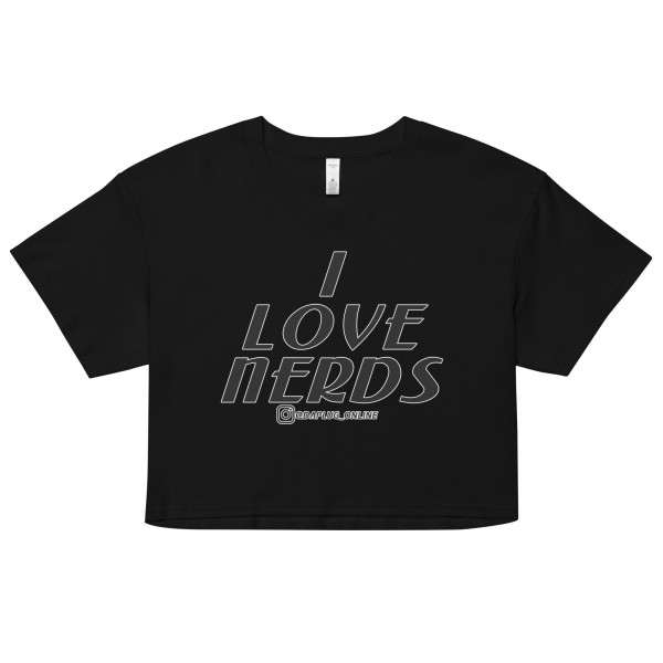 I Love Nerds crop top - Image 2