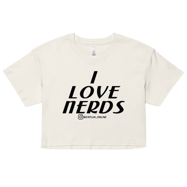 I Love Nerds crop top - Image 3