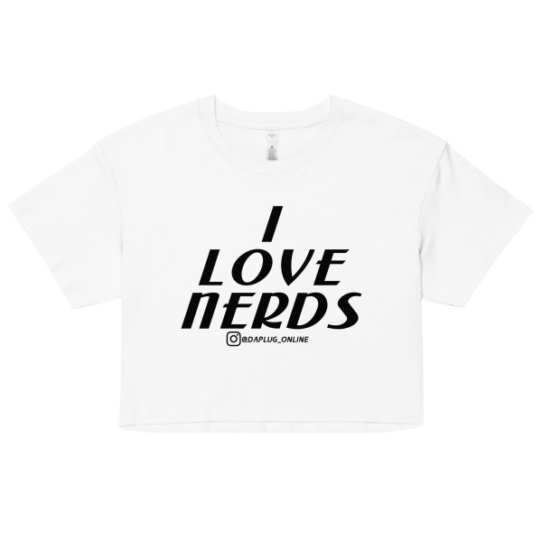 I Love Nerds crop top - Image 4
