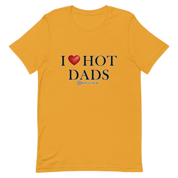 I Heart Hot Dads t-shirt - Image 3