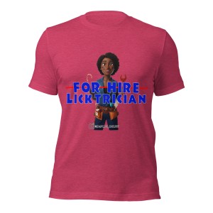 Female Licktrician t-shirt