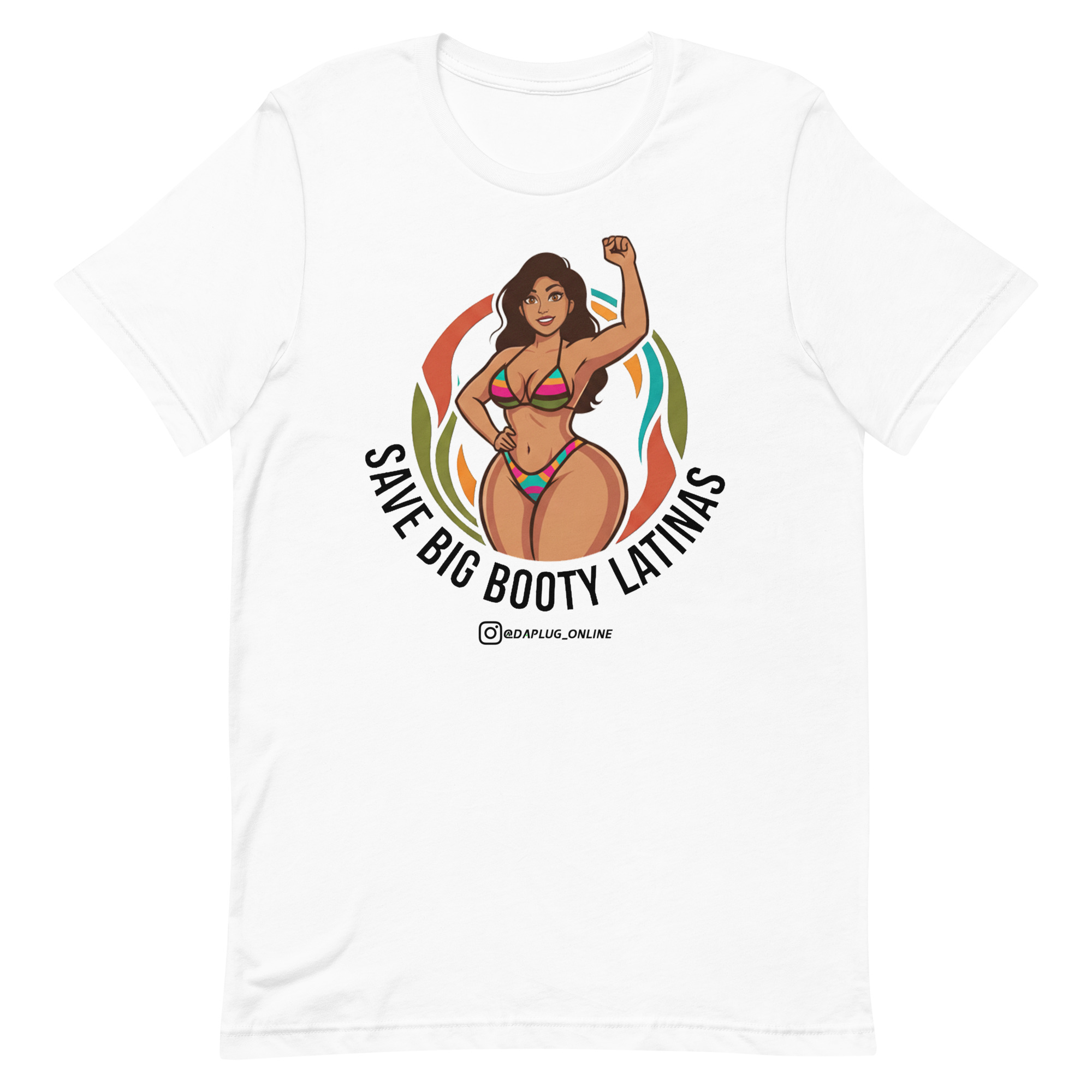 Save Big Booty Latinas t-shirt - Image 12